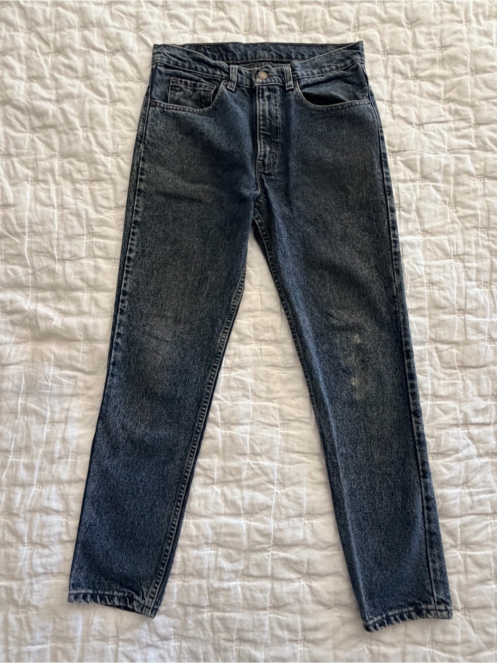 Vintage 1991 Levi’s 512 Jeans Men’s 32x30 Made USA Blue Wash Slim Tapered 90s